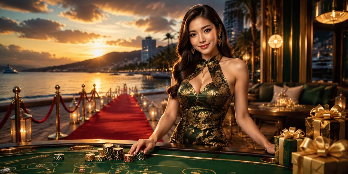 Pemain menikmati permainan baccarat di eclbet